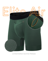 Elite Air II Boxer Brief - L / Hunter