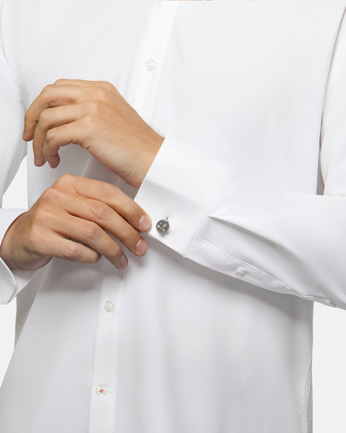 Convertible French cuff for more formal events
