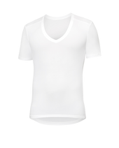 Re:Luxe AirWeight Undershirt - Deep V - XL / Bright White