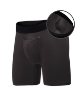 Re:Luxe Paradise Pocket™ Boxer Brief - Standard Fit - L / Gotham (Black)