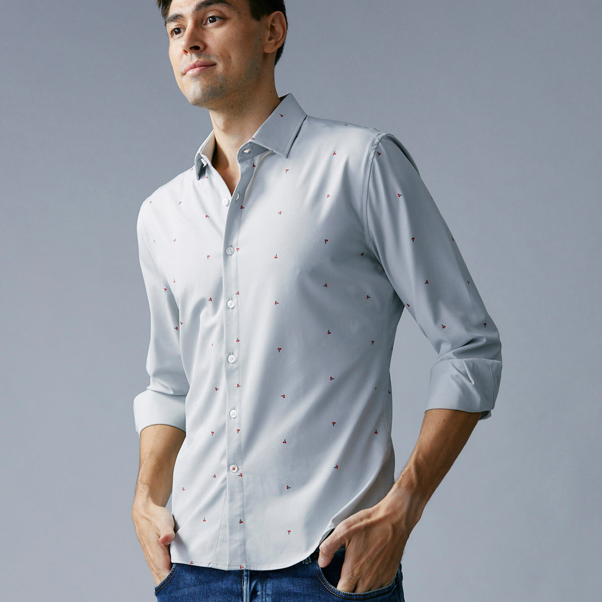 Performance Dress Shirts for Men – Moisture Wicking, Wrinkle Free – All ...