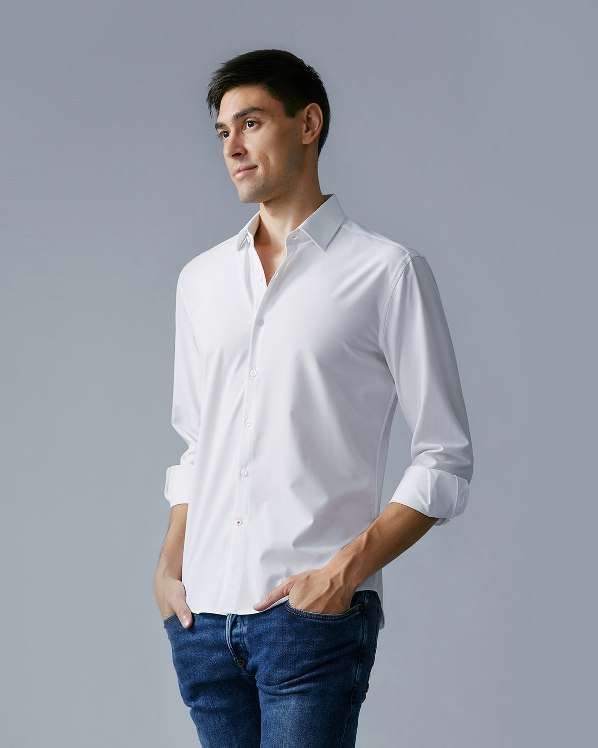 Performance Dress Shirts for Men – Moisture Wicking, Wrinkle Free – All ...