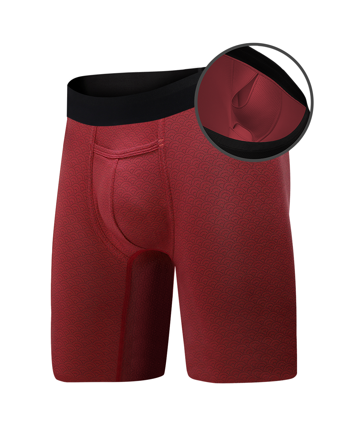 Paradise Pocket Ball Pouch Underwear – Long Boxer Brief
