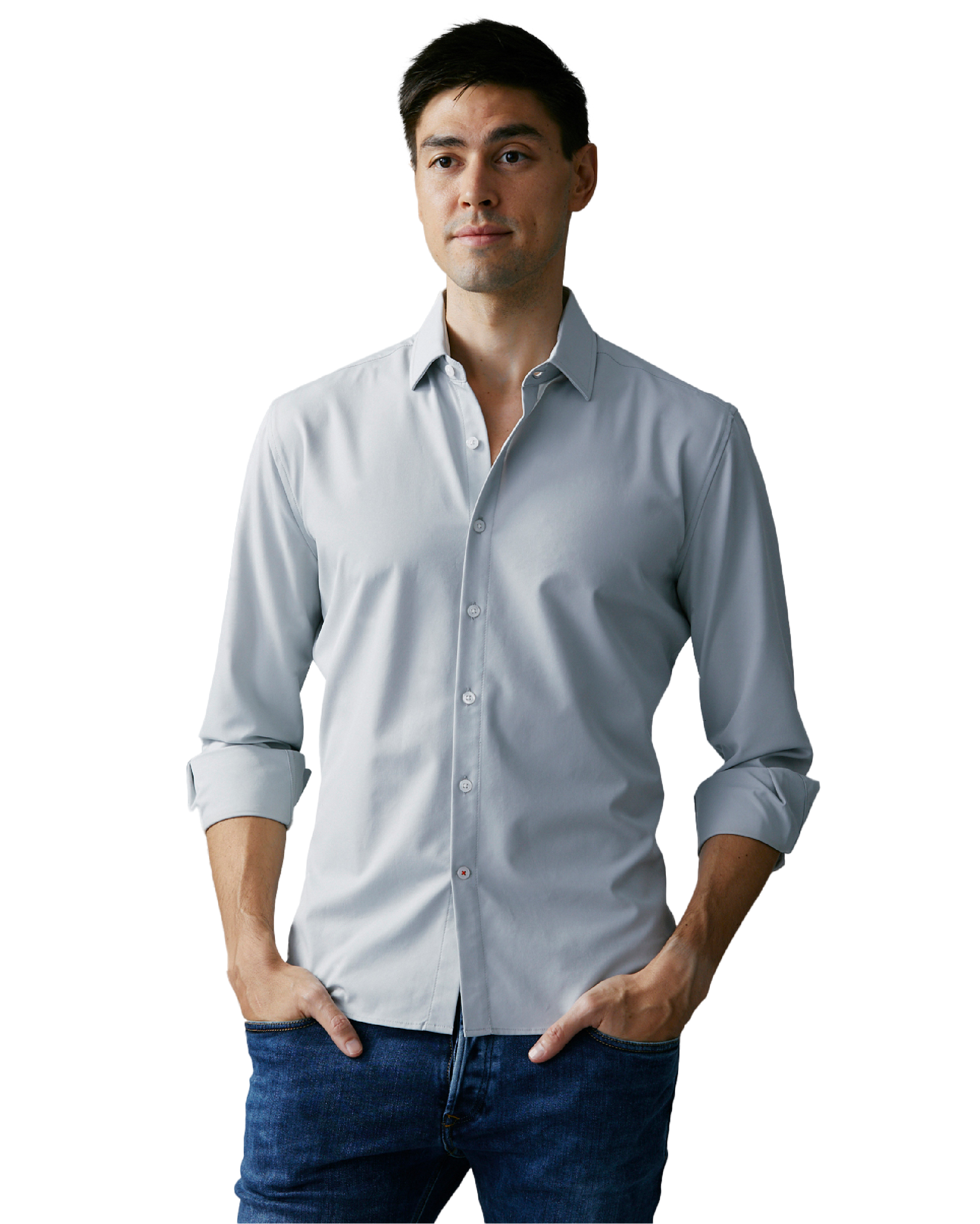 Performance Dress Shirts for Men – Moisture Wicking, Wrinkle Free – All