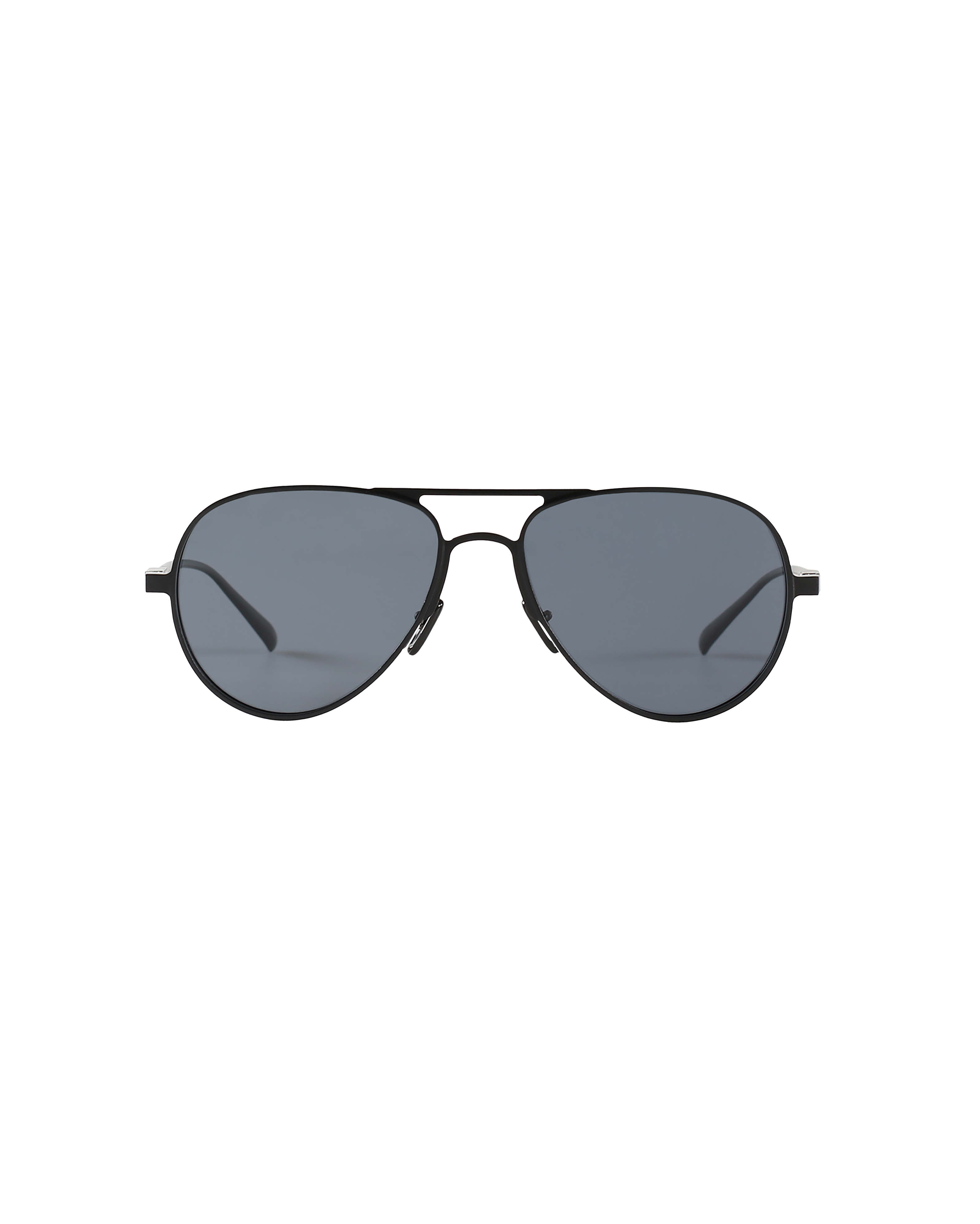 Lafayette Aviators - Premium Polarized Men's Sunglasses - , Aerospace-Grade Aluminum | by All Citizens | Matte Black