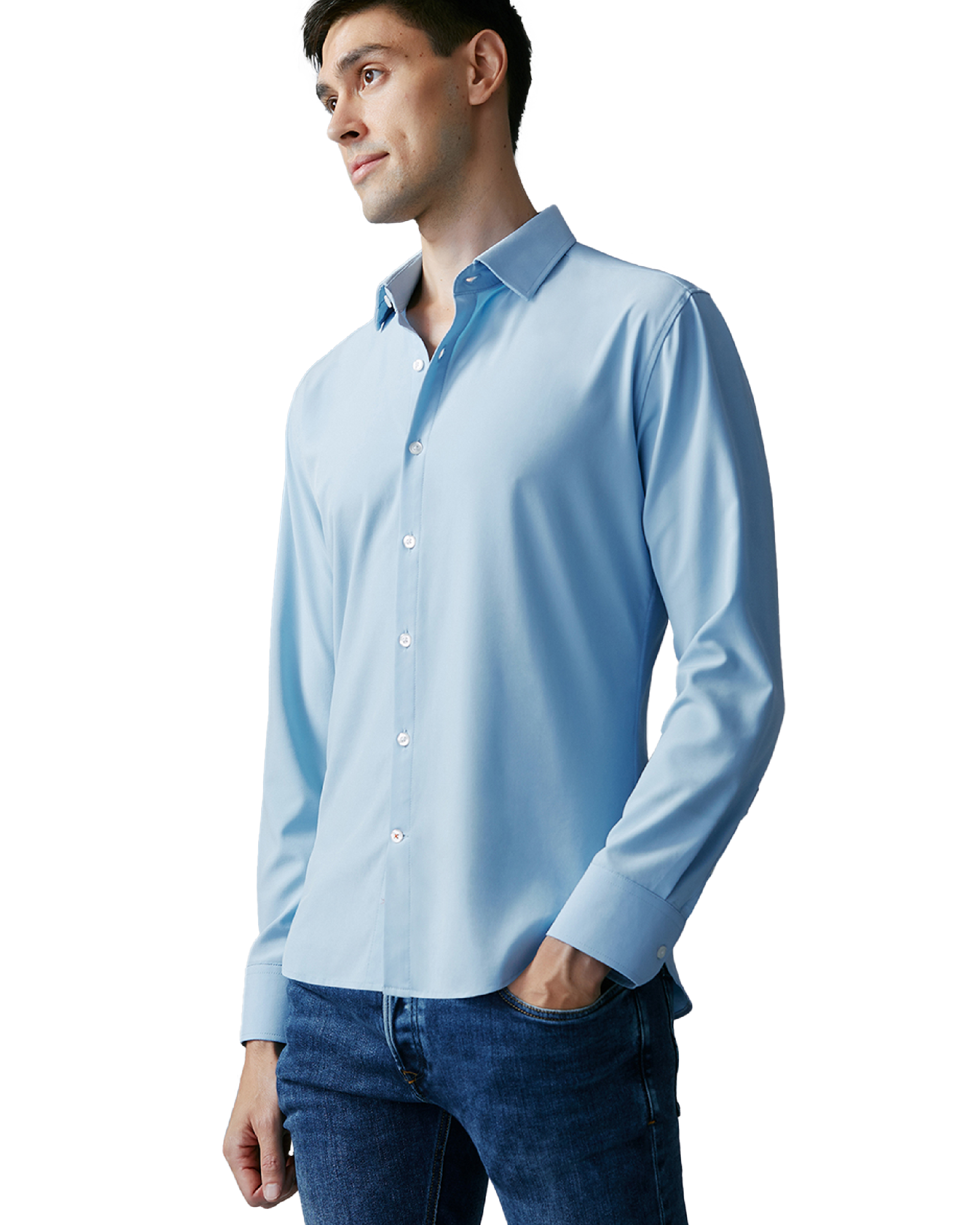 Performance Dress Shirts for Men – Moisture Wicking, Wrinkle Free – All ...
