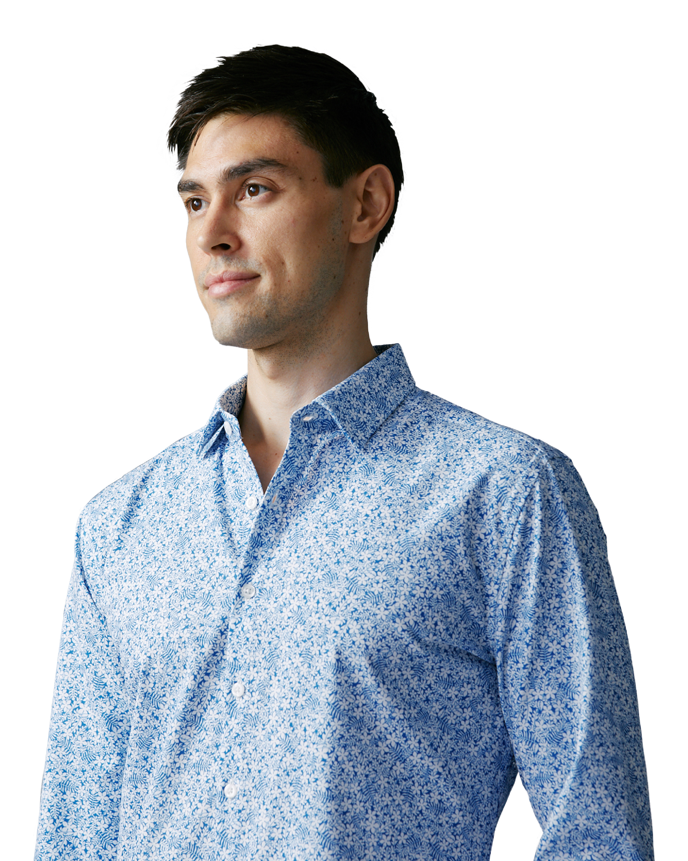Performance Dress Shirts for Men Moisture Wicking, Wrinkle Free M / | Cherries (on Gray) Performance Dress Shirts for Men Moisture Wicking, Wrinkle Free M / | Cherries (on Gray)