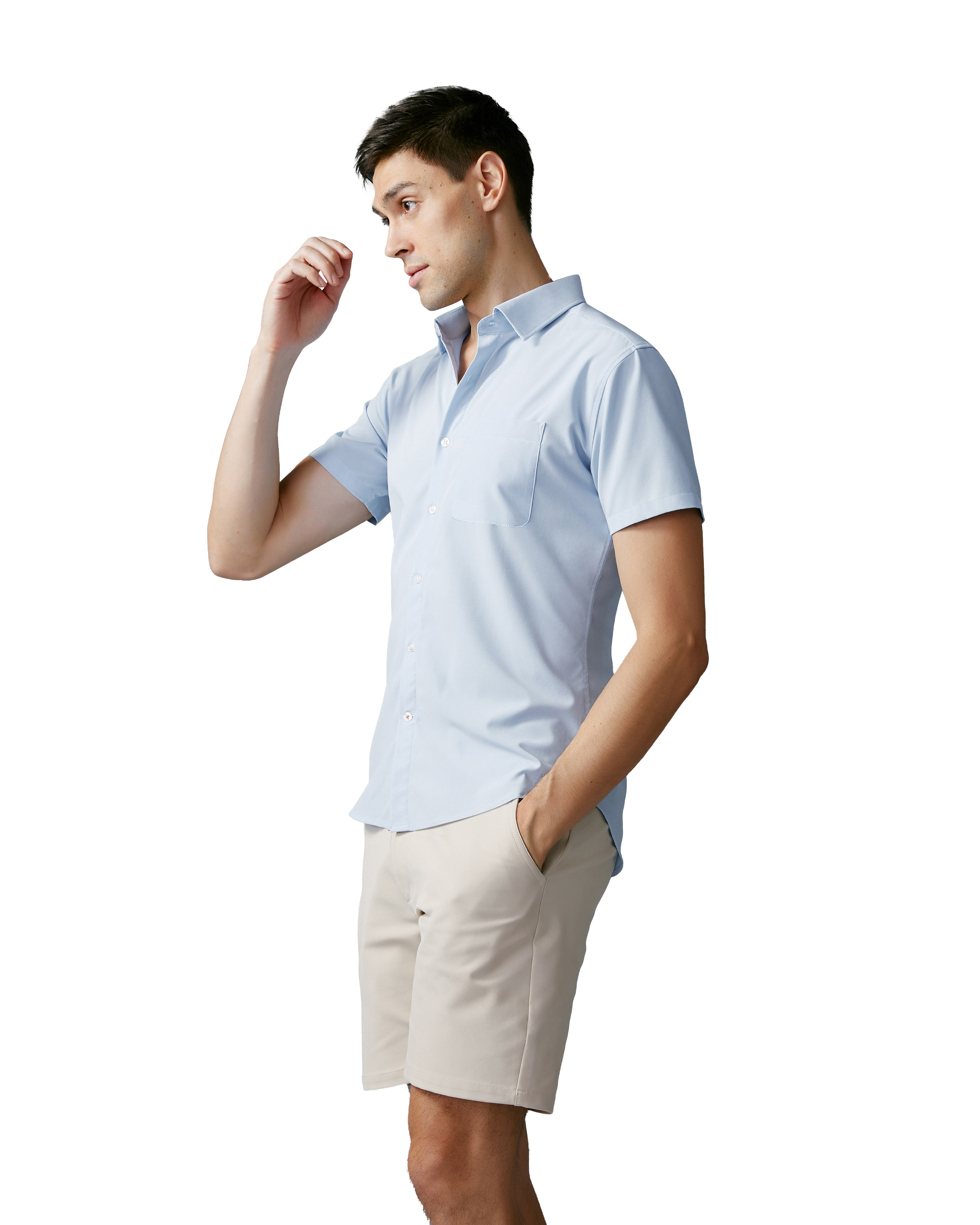 all citizens dress shirt Performance Dress Shirts for Men Moisture Wicking, Wrinkle Free 3XL /