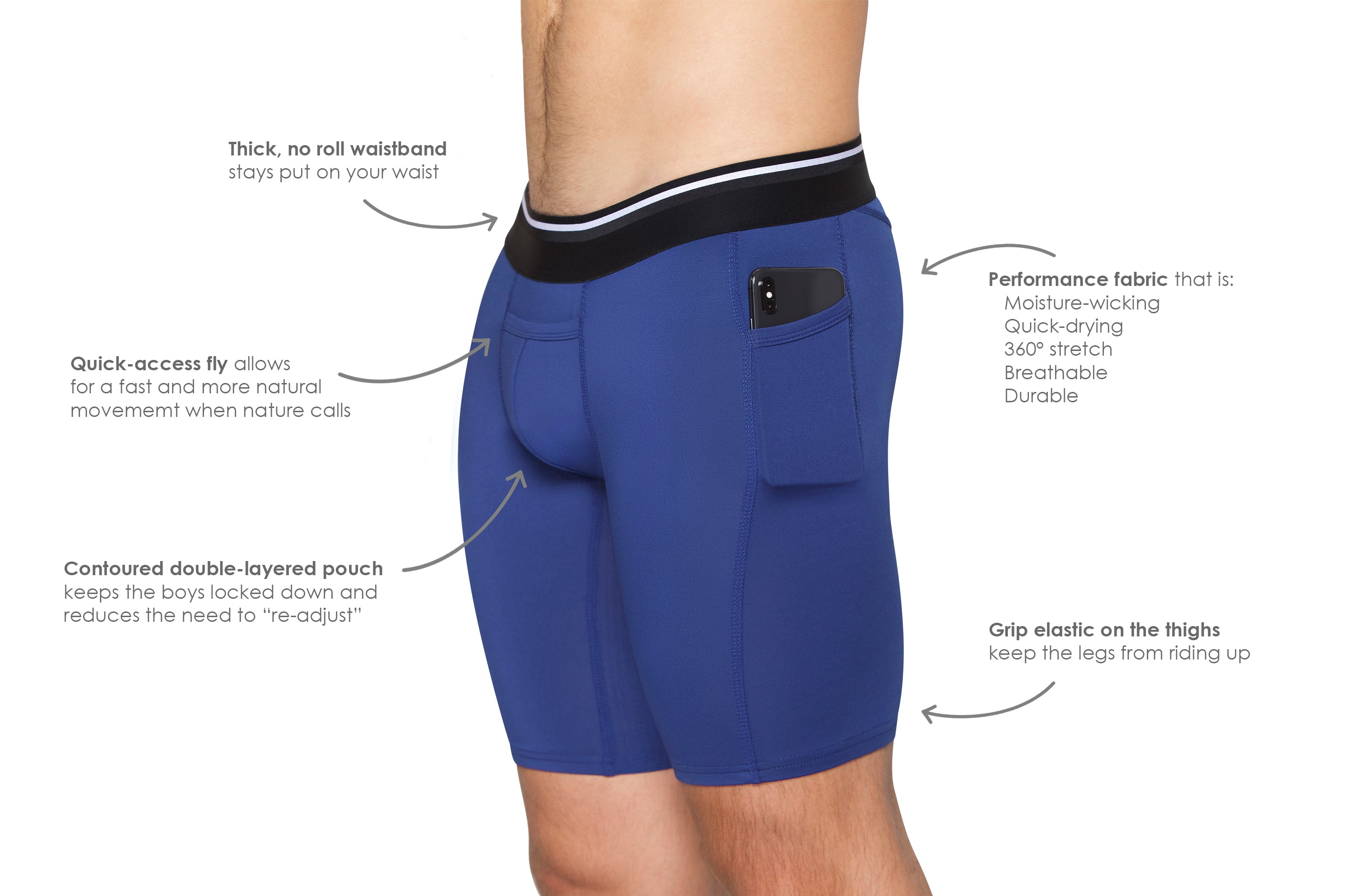 Endurance Compression Shorts for Men– Athletic Baselayer|All Citizens
