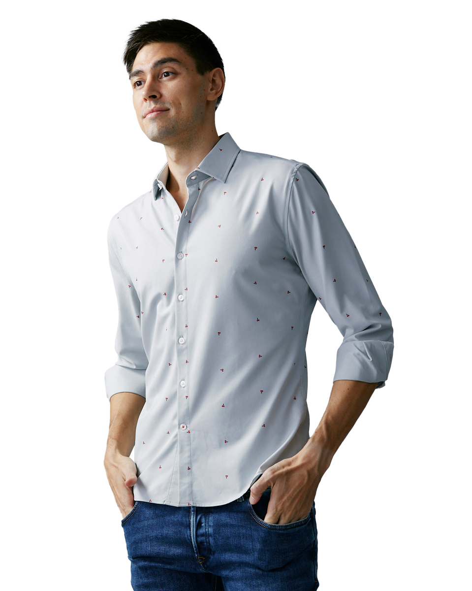 Performance Dress Shirts for Men – Moisture Wicking, Wrinkle Free – All ...