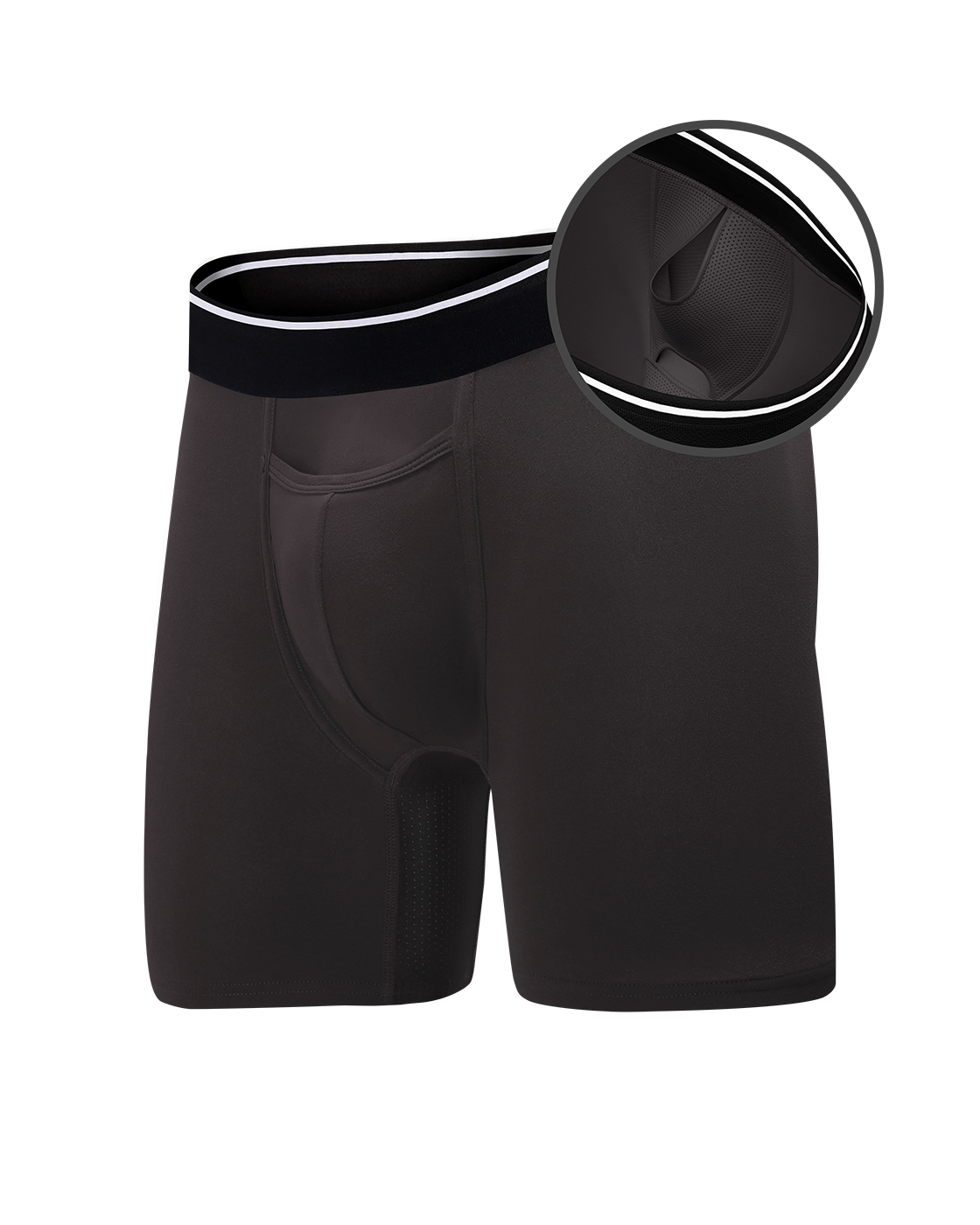 Buy Hanes Total Support Pouch Men's Pack, Anti-Chafing, Moisture-Wicking  Underwear with Cooling (Trunks Available), Boxer Brief-Black, XX-Large at