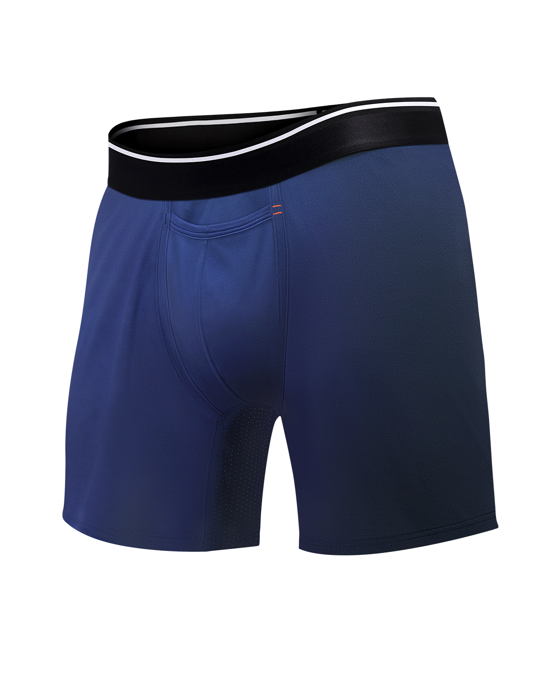 Classic Boxer Brief with Fly: Navy