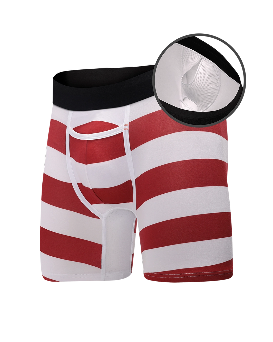 Mens boxer briefs 2024 with ball pouch