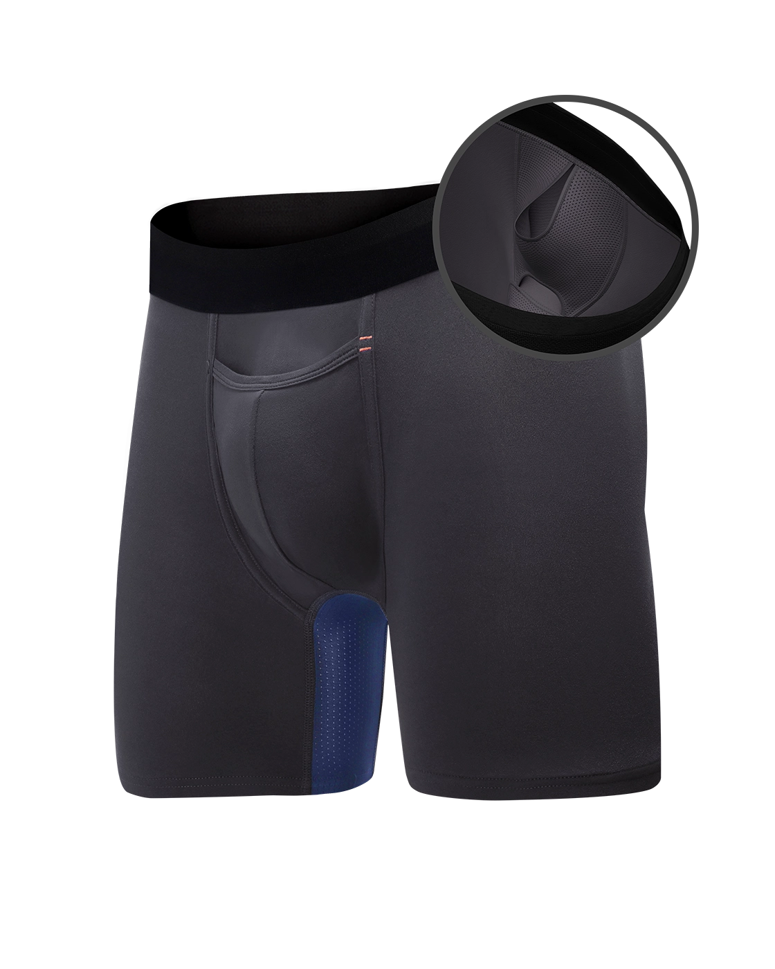 Paradise Pocket Ball Pouch Underwear All Citizens Athletic Boxer Brief S Gotham with Classic Blue Colorblock